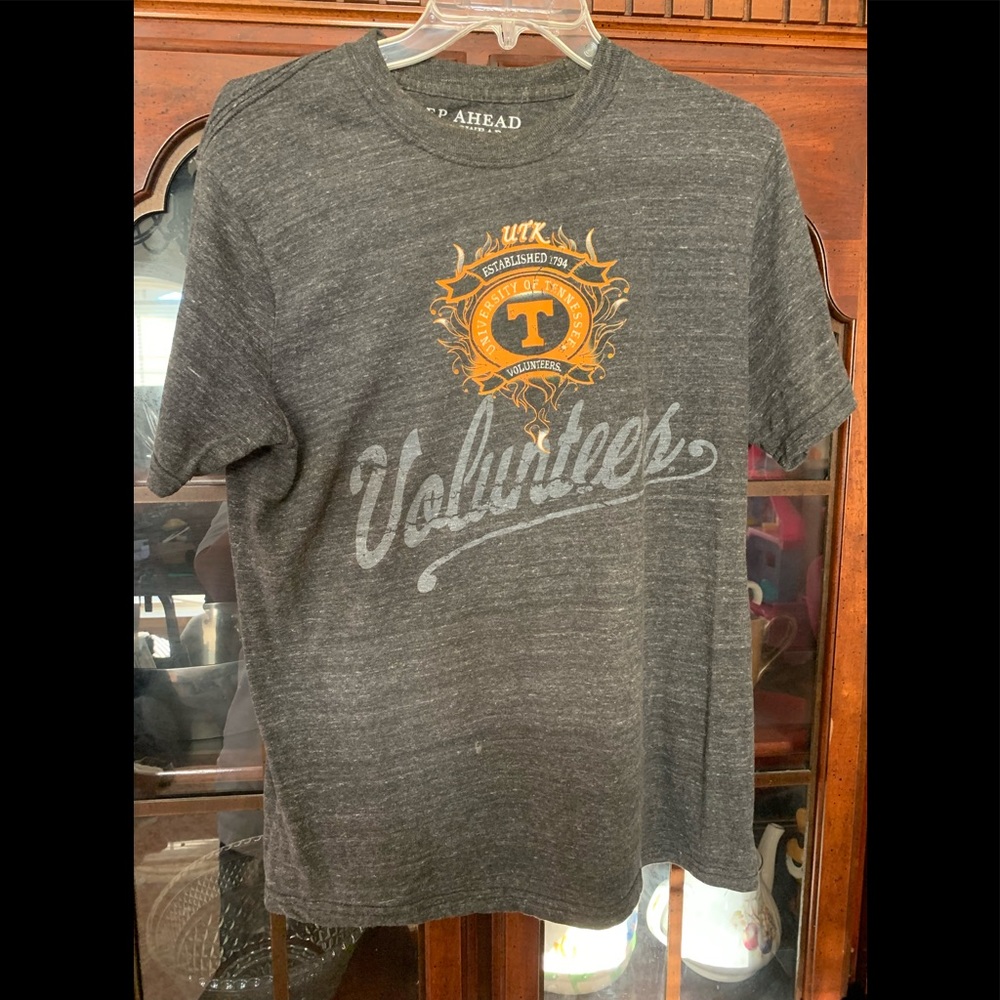 Tennessee Volunteers Gray Mineral Wash T-Shirt by Step Ahead Sportswear Size L